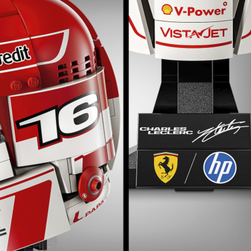LEGO EDITIONS - SCUDERIA FERRARI HP: CASCO DE CHARLES LECLERC