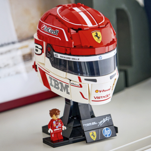 LEGO EDITIONS - SCUDERIA FERRARI HP: CASCO DE CHARLES LECLERC