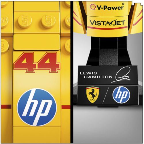 LEGO EDITIONS - SCUDERIA FERRARI HP: CASCO DE LEWIS HAMILTON