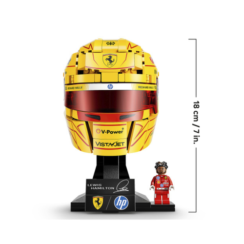 LEGO EDITIONS - SCUDERIA FERRARI HP: CASCO DE LEWIS HAMILTON