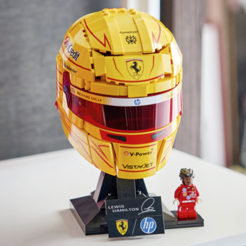 LEGO EDITIONS - SCUDERIA FERRARI HP: CASCO DE LEWIS HAMILTON