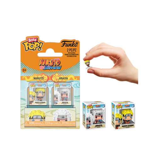 FUNKO BITTY POP 2PK NARUTO: NARUTO & JIRAIYA