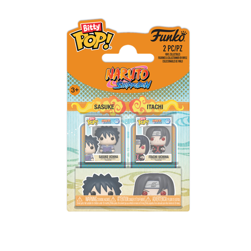 FUNKO BITTY POP 2PK NARUTO: SASUKE & ITACHI