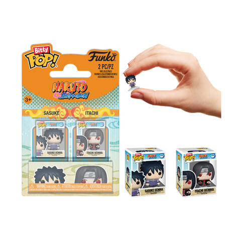 FUNKO BITTY POP 2PK NARUTO: SASUKE & ITACHI