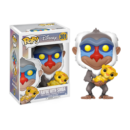 FUNKO POP! DISNEY - EL REY LEÓN - RAFIKI CON BABY SIMBA