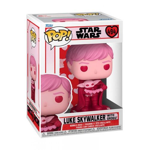FUNKO POP! MANDALORIAN: SAN VALENTÍN - LUKE CON GROGU
