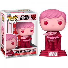 FUNKO POP! MANDALORIAN: SAN VALENTÍN - LUKE CON GROGU
