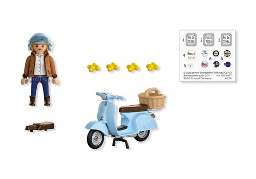 PLAYMOBIL - VESPA 80º ANIVERSARIO: ESTILO ICÓNICO