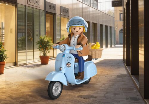 PLAYMOBIL - VESPA 80º ANIVERSARIO: ESTILO ICÓNICO