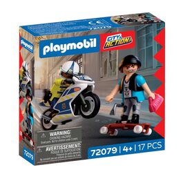 PLAYMOBIL - PERSECUCIÓN EN MOTO