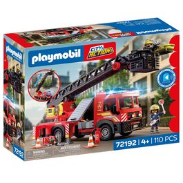 PLAYMOBIL - CAMIÓN DE BOMBEROS CON ESCALERA