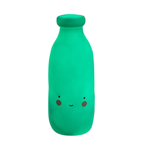 MINI LÁMPARA BOTELLA A LITTLE LOVELY COMPANY - MINT 18 CM