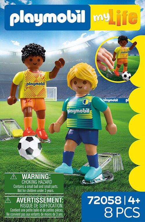 PLAYMOBIL - JUGADORES DE FÚTBOL