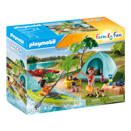 PLAYMOBIL - CAMPING CON HOGUERA