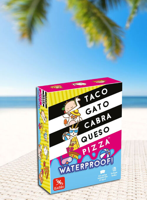 JUEGO TACO, GATO, CABRA, QUESO, PIZZA WATERPROOF