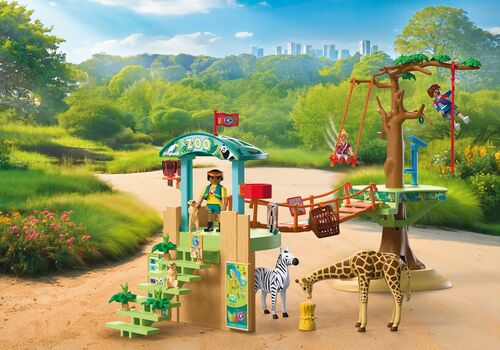 PLAYMOBIL - ZOO: PARQUE DE AVENTURAS