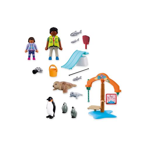 PLAYMOBIL - ZOO: EXPEDICIÓN AL HIELO