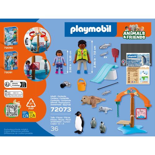 PLAYMOBIL - ZOO: EXPEDICIÓN AL HIELO