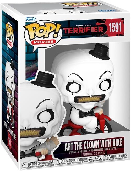 FUNKO POP! TERRIFIER - ART EL PAYASO EN BICICLETA