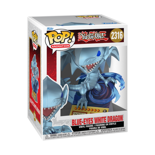 FUNKO POP! PREMIUM YU-GI-OH - BLUE-EYES WHITE DRAGON (CARTA)