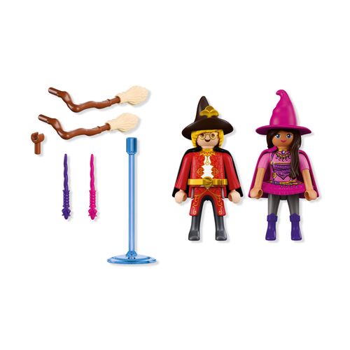 PLAYMOBIL - DUO PACK BRUJA Y MAGO