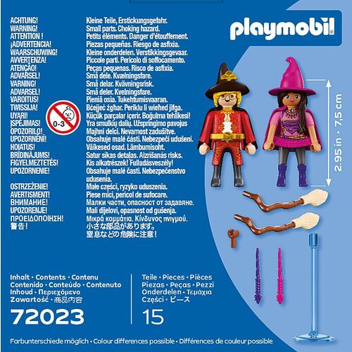PLAYMOBIL - DUO PACK BRUJA Y MAGO