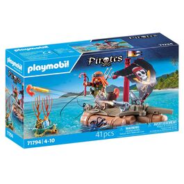 PLAYMOBIL - BOTE PIRATA CON TESORO