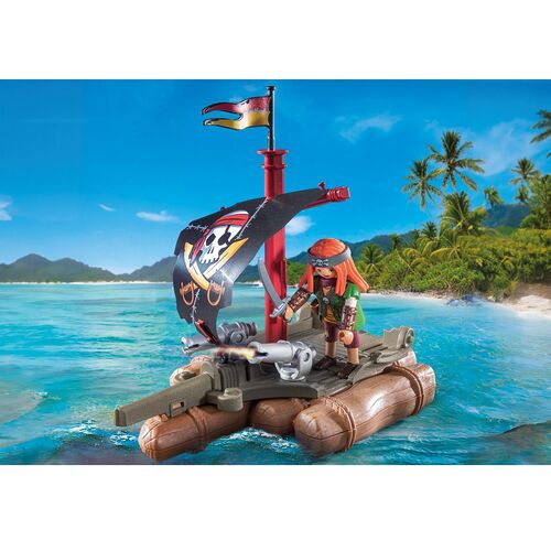 PLAYMOBIL - BOTE PIRATA CON TESORO