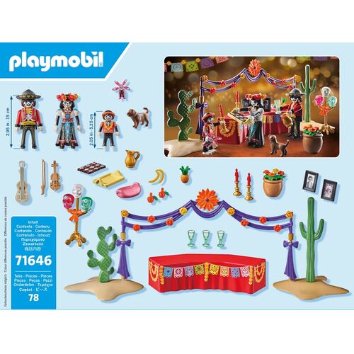 PLAYMOBIL - SET DÍA DE LOS MUERTOS