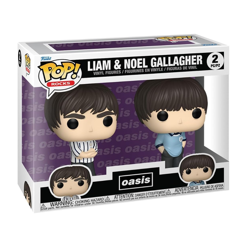 FUNKO POP! ROCKS: OASIS – LIAM & NOEL GALLAGHER 2 PACK