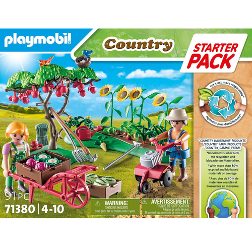 PLAYMOBIL - STARTER PACK HUERTO