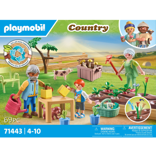 PLAYMOBIL COUNTRY- HUERTO CON ABUELOS