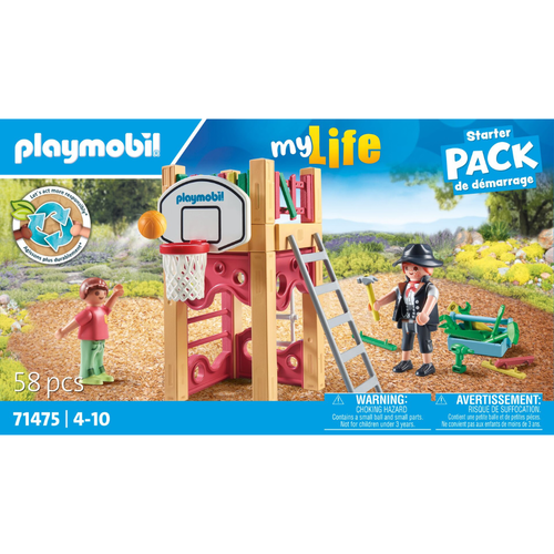 PLAYMOBIL - CARPINTERA CON TORRE DE JUEGOS