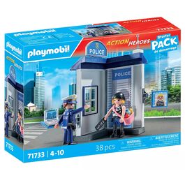 PLAYMOBIL - STARTER PACK SALA DE POLICÍA