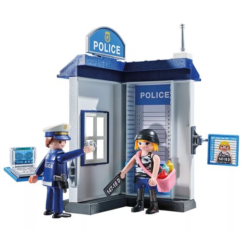 PLAYMOBIL - STARTER PACK SALA DE POLICÍA