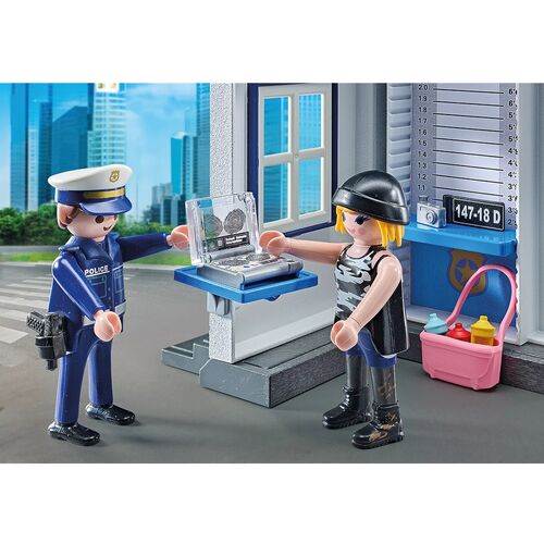 PLAYMOBIL - STARTER PACK SALA DE POLICÍA