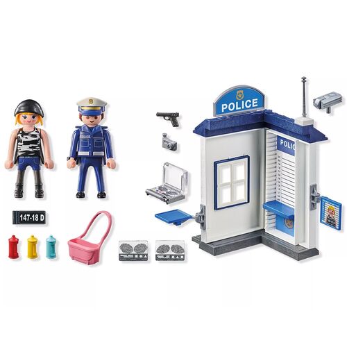 PLAYMOBIL - STARTER PACK SALA DE POLICÍA