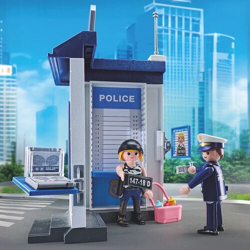 PLAYMOBIL - STARTER PACK SALA DE POLICÍA