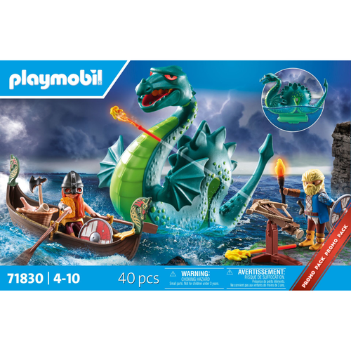 PLAYMOBIL - VIKINGOS CON MONSTRUO MARINO