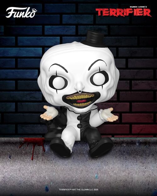 FUNKO POP! TERRIFIER - PAYASO SENTADO