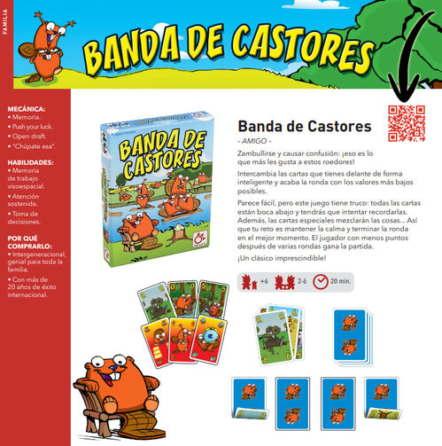 JUEGO BANDA DE CASTORES