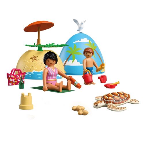PLAYMOBIL - PLAY EGG: VACACIONES EN LA PLAYA