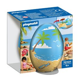 PLAYMOBIL - PLAY EGG: VACACIONES EN LA PLAYA