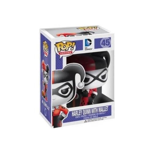 FUNKO POP! DC COMICS - HARLEY QUINN CON MAZO
