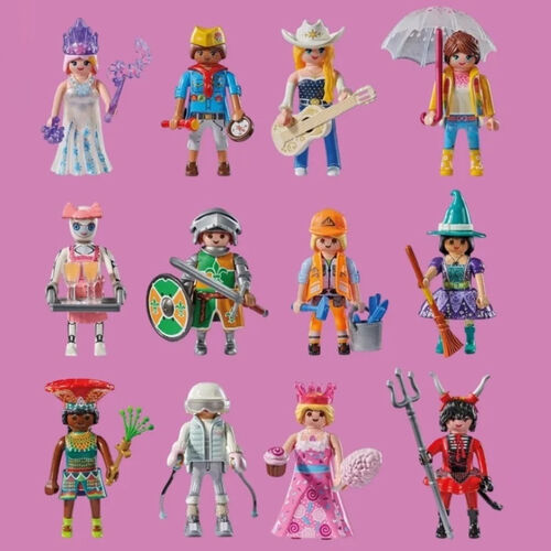 PLAYMOBIL SOBRES SORPRESA SERIE 29 NIÑAS - CHICA CON PARAGUAS