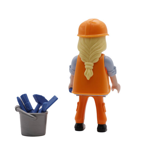 PLAYMOBIL SOBRES SORPRESA SERIE 29 NIÑAS - OBRERA DE LA CONSTRUCCIÓN