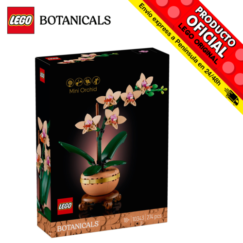 LEGO FLORES Y PLANTAS - MINIORQUÍDEA