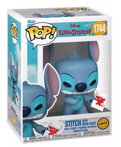 FUNKO POP! LILO & STITCH - STITCH CON DIBUJO CHASE