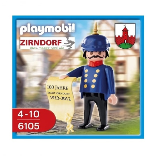 PLAYMOBIL - GENDARME VICTORIANO ESPECIAL 100 AÑOS CIUDAD ZIRNDORF