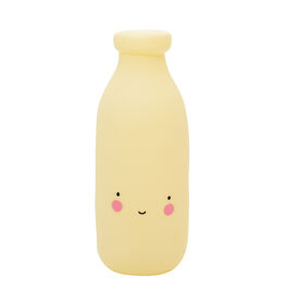 MINI LÁMPARA BOTELLA A LITTLE LOVELY COMPANY - AMARILLA 18 CM